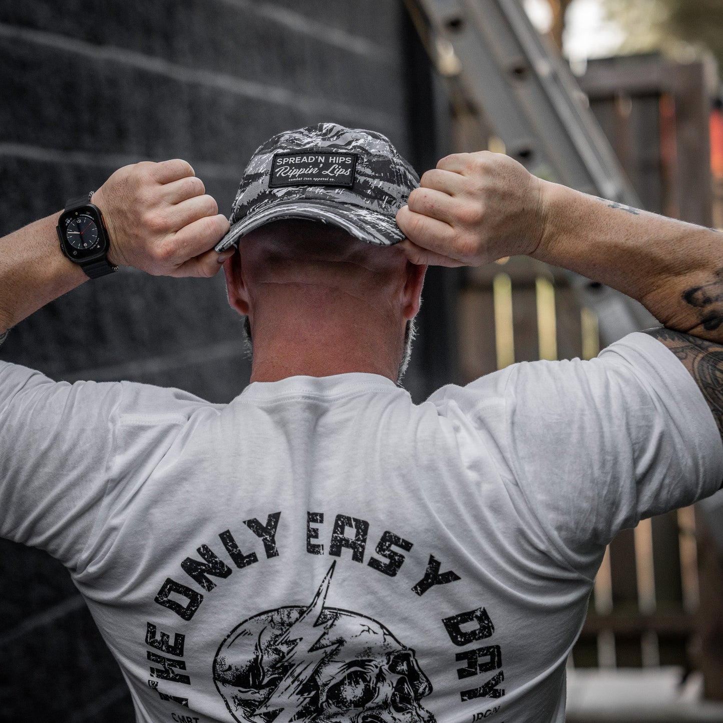 Spreadin' Hips and Rippin' Lips Low Profile RipStop Hat