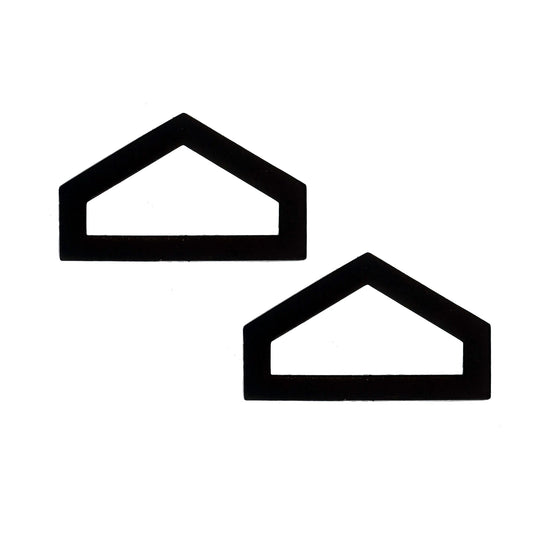 ROTC PFC STA-BRITE® (Black) Rank Pin-on (pair)