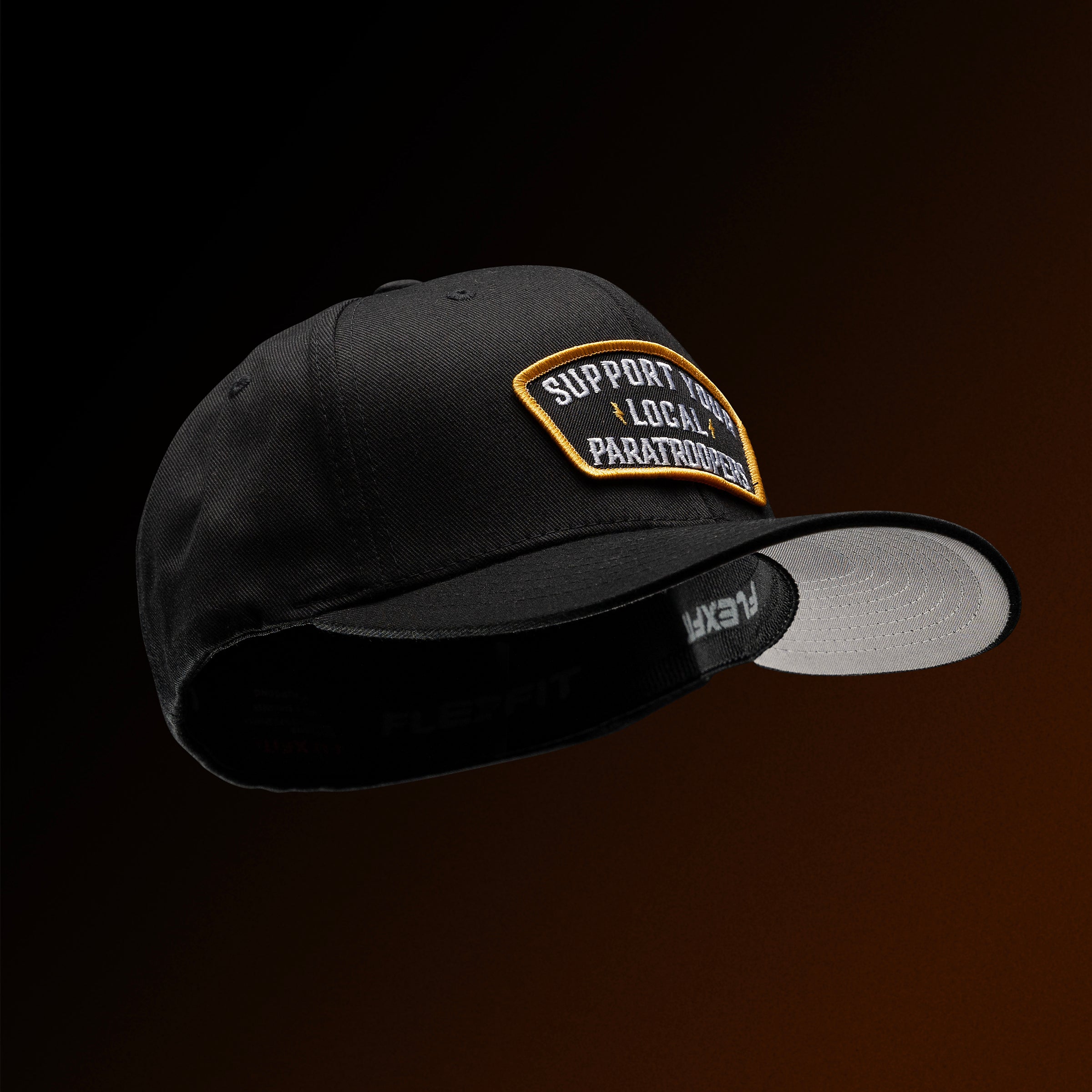 Support Your Local Paratroopers Patch Flexfit Hat