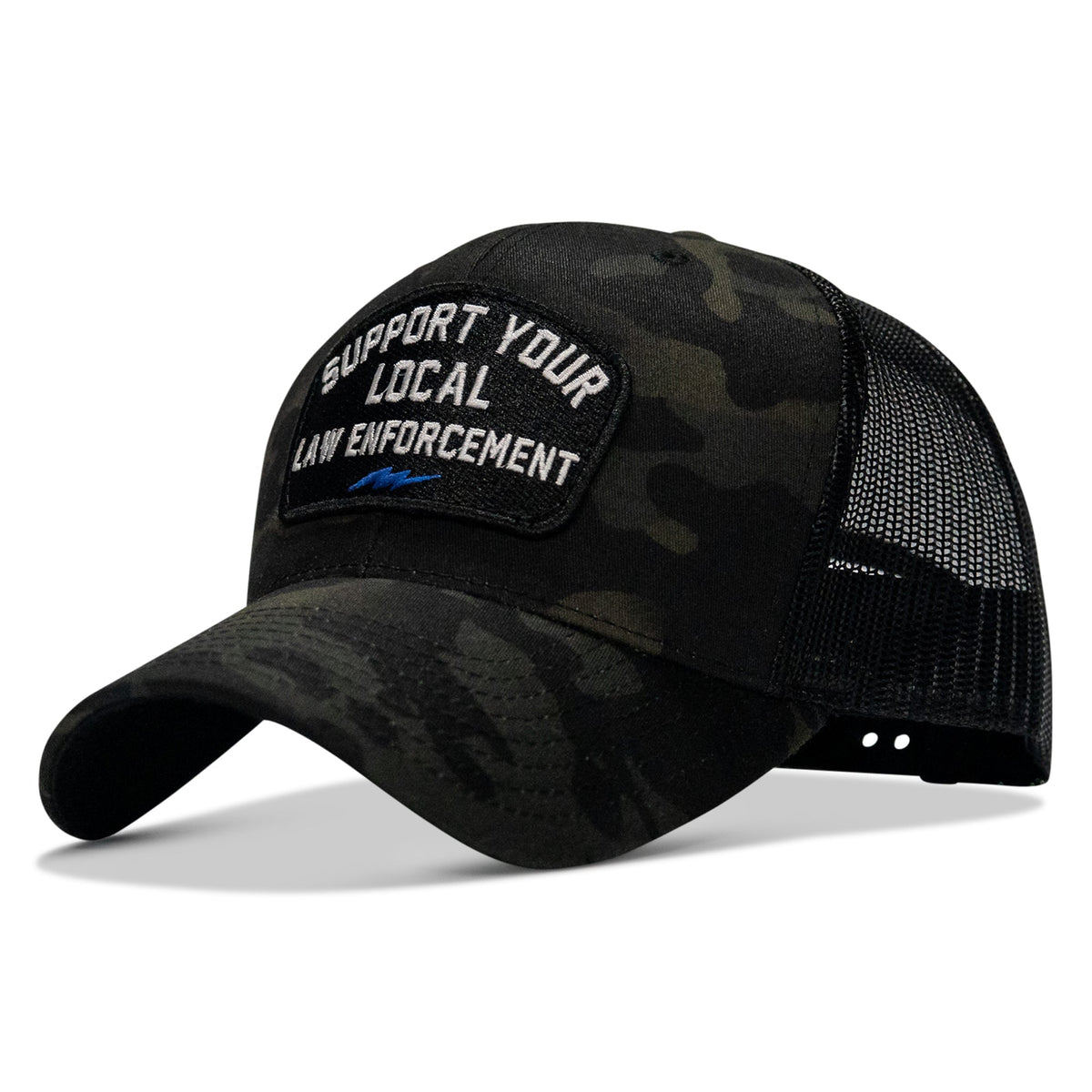 Support Your Local Law Enforcement Mid-Profile Snapback Hat