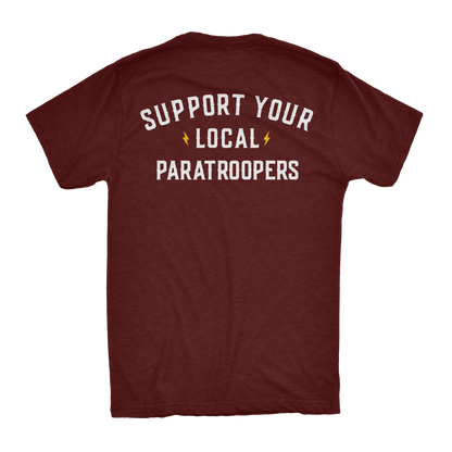 Support Your Local Paratroopers Athletic Shirt