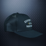 Load image into Gallery viewer, Support Your Local Paratroopers Embroidered Trucker Hat
