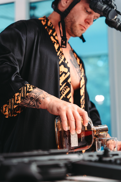 Savage Kimono Robe - Topo