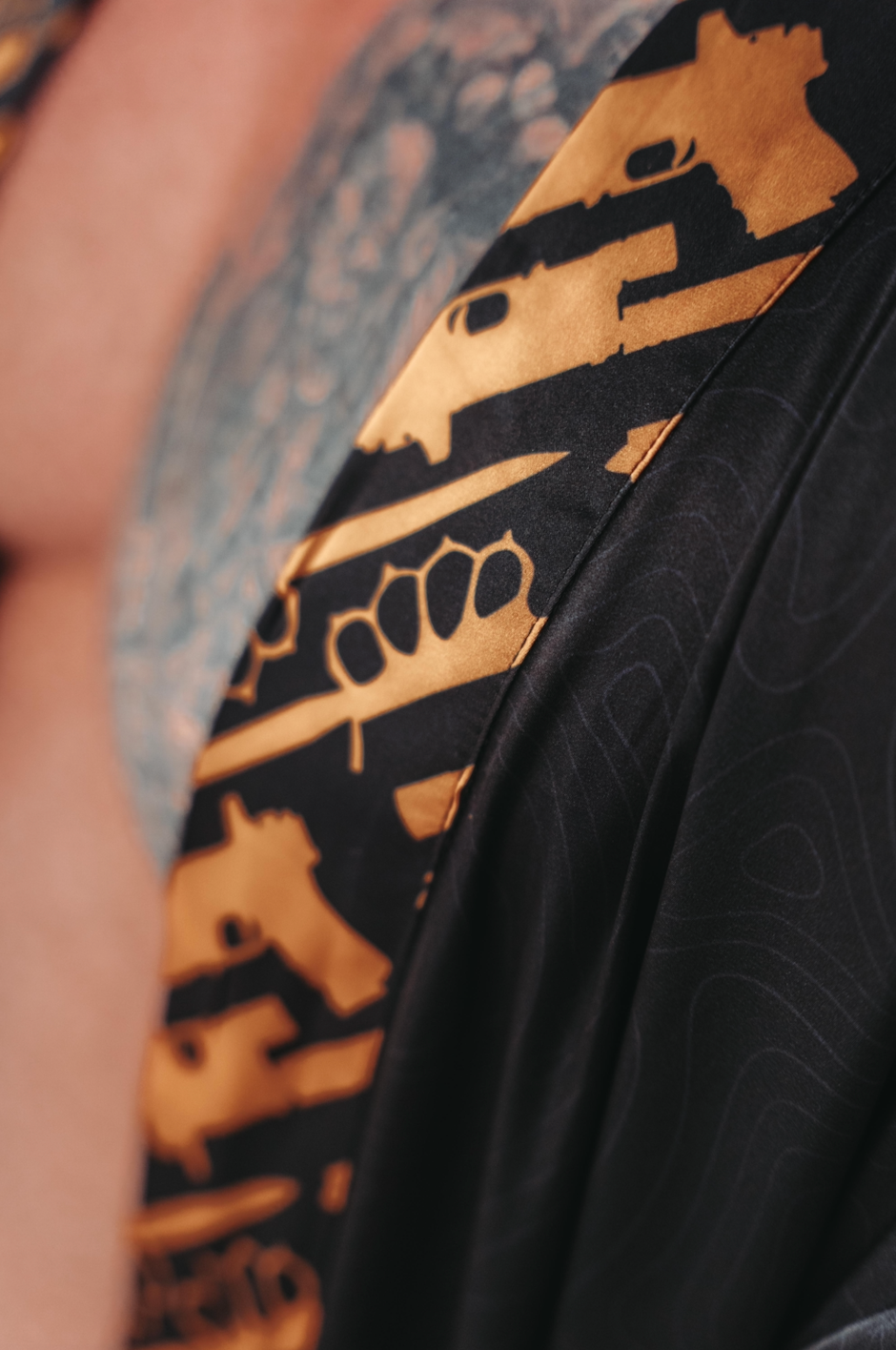 Savage Kimono Robe - Topo