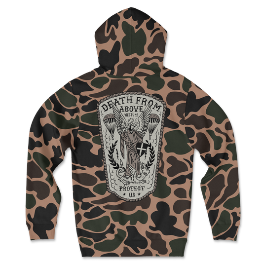 St. Michael Camo Hoodie