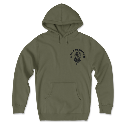 Static Line Bites Green Original Hoodie