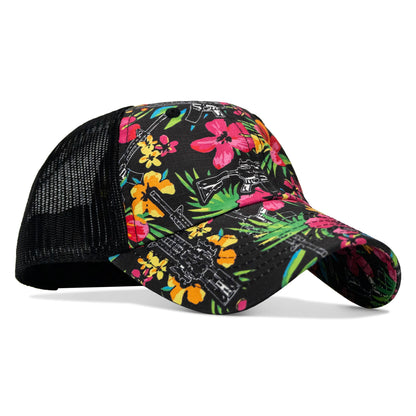 Ripstop Low Pro No Patch Mesh Snapback Hat