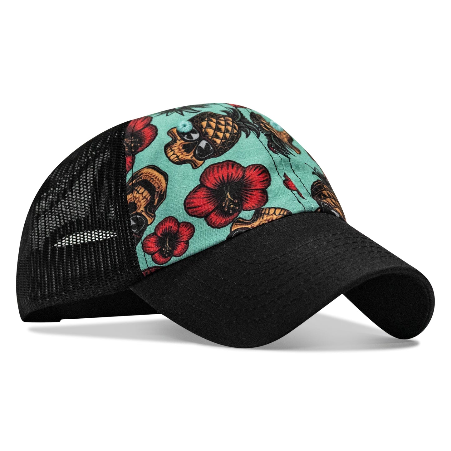 Ripstop Low Pro No Patch Mesh Snapback Hat