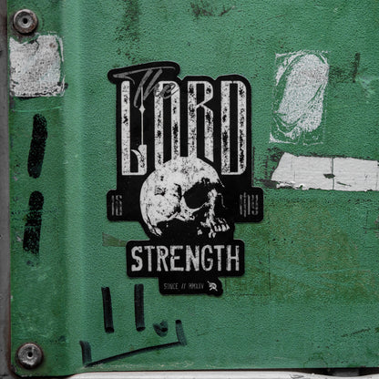 The Lord Is My Strength Decal