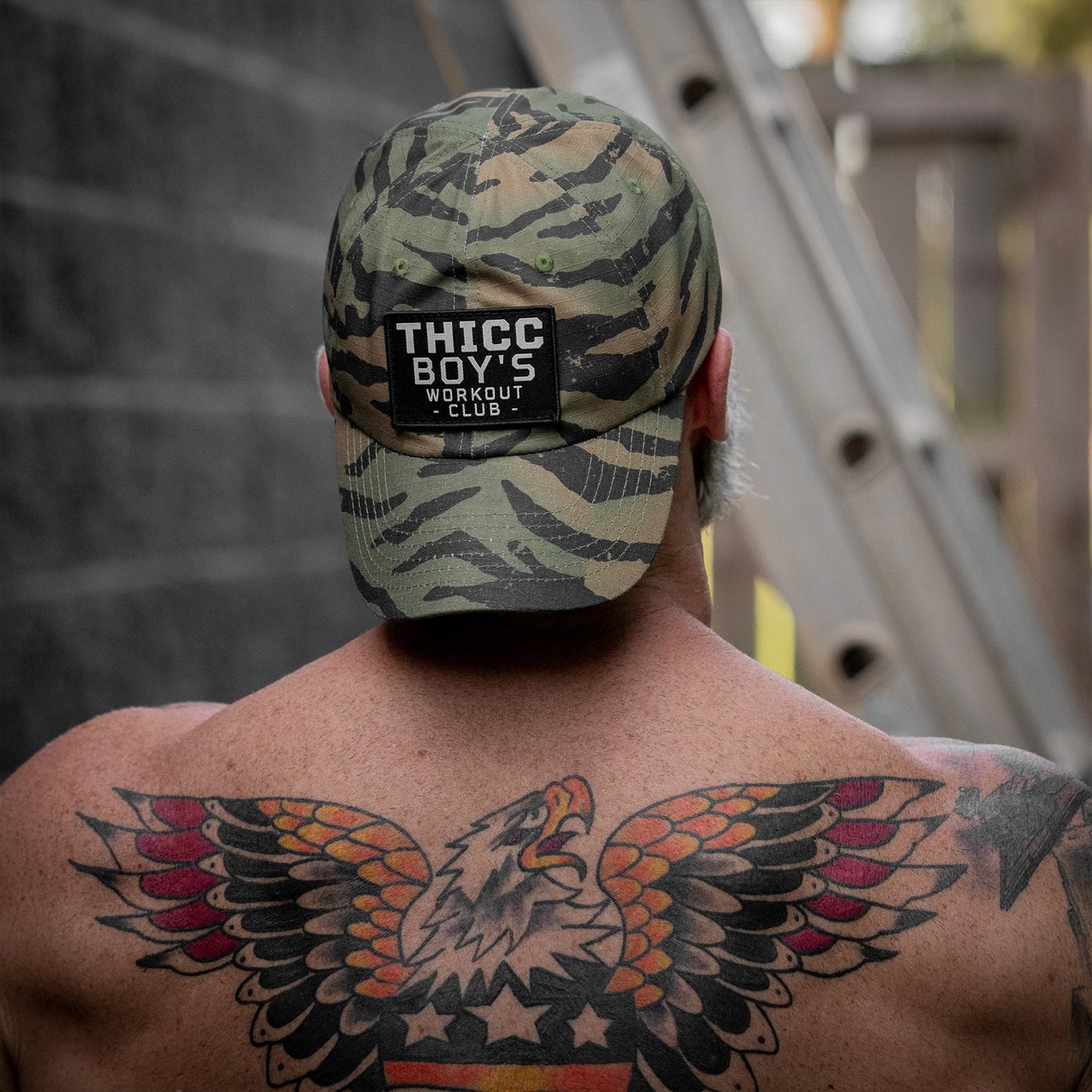 Ripstop Thicc Boys Workout Club Patch Low Profile Snapback