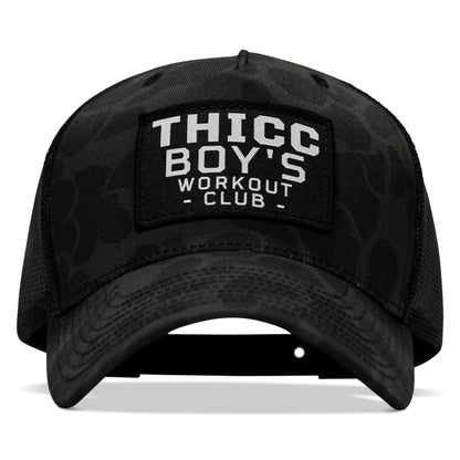 THICC BOYS WORKOUT CLUB PATCH SNAPBACK HAT