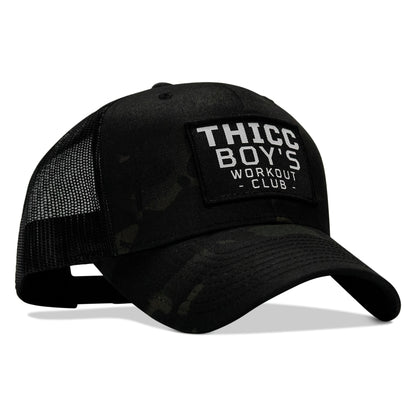 THICC BOYS WORKOUT CLUB PATCH SNAPBACK HAT