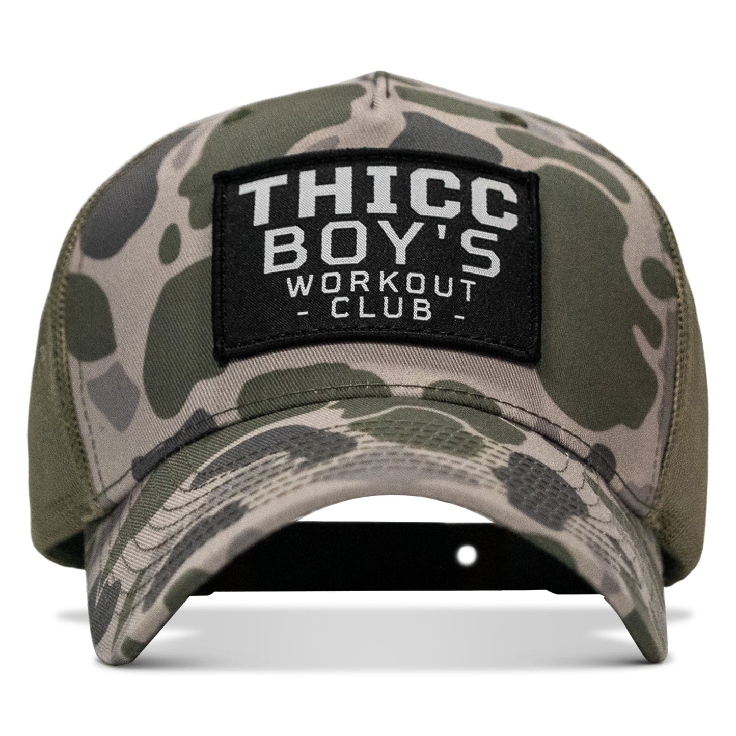 THICC BOYS WORKOUT CLUB PATCH SNAPBACK HAT