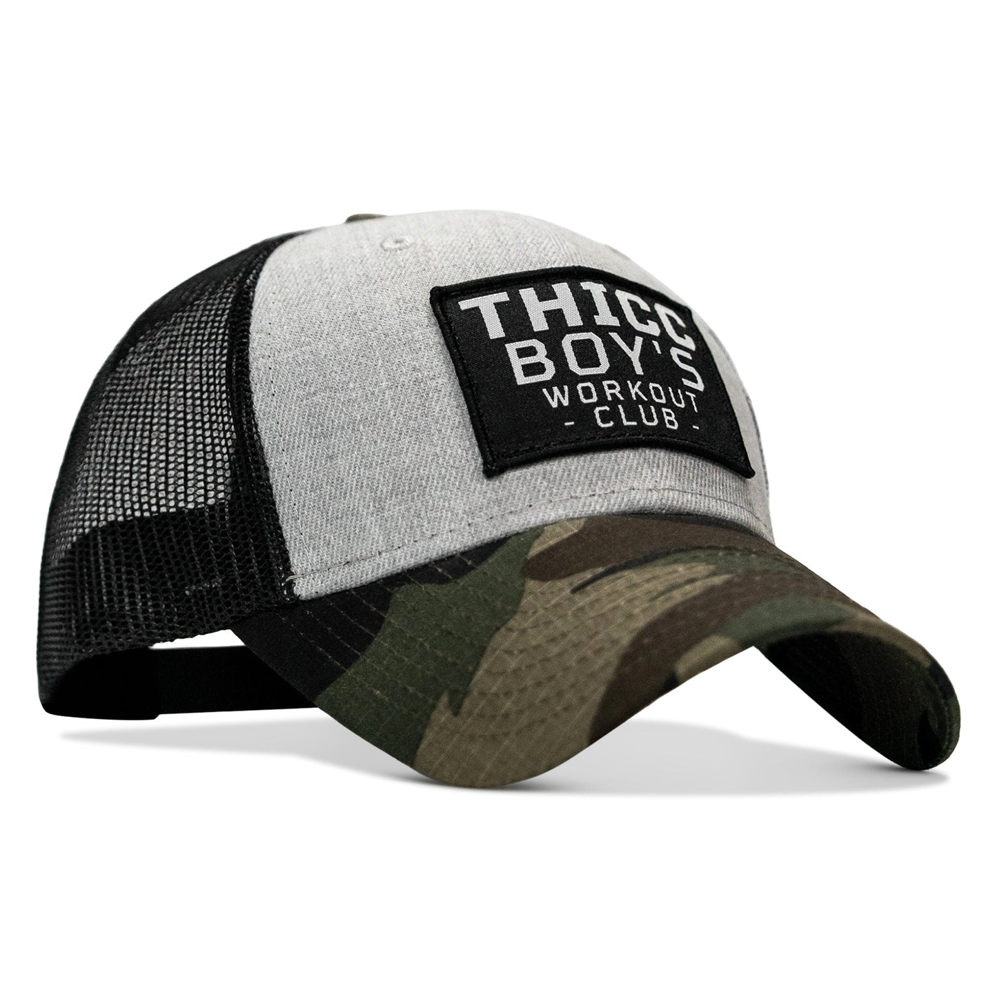 Thicc Boys Workout Club Patch Original Ripstop Snapback Hat