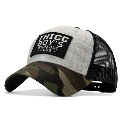 THICC BOYS WORKOUT CLUB PATCH SNAPBACK HAT