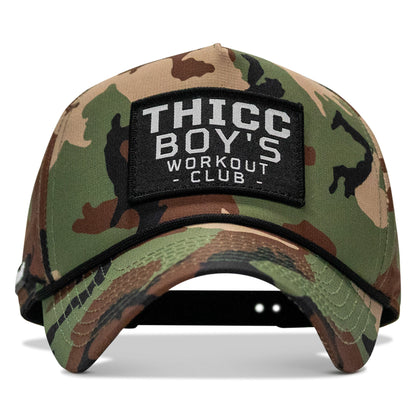 Thicc Boys Workout Club Patch Weekender Snapback