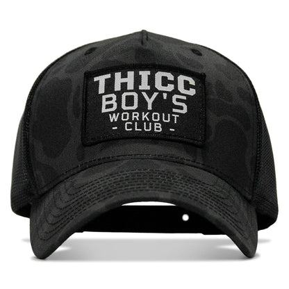 THICC BOYS WORKOUT CLUB PATCH SNAPBACK HAT