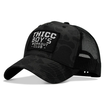 THICC BOYS WORKOUT CLUB PATCH SNAPBACK HAT
