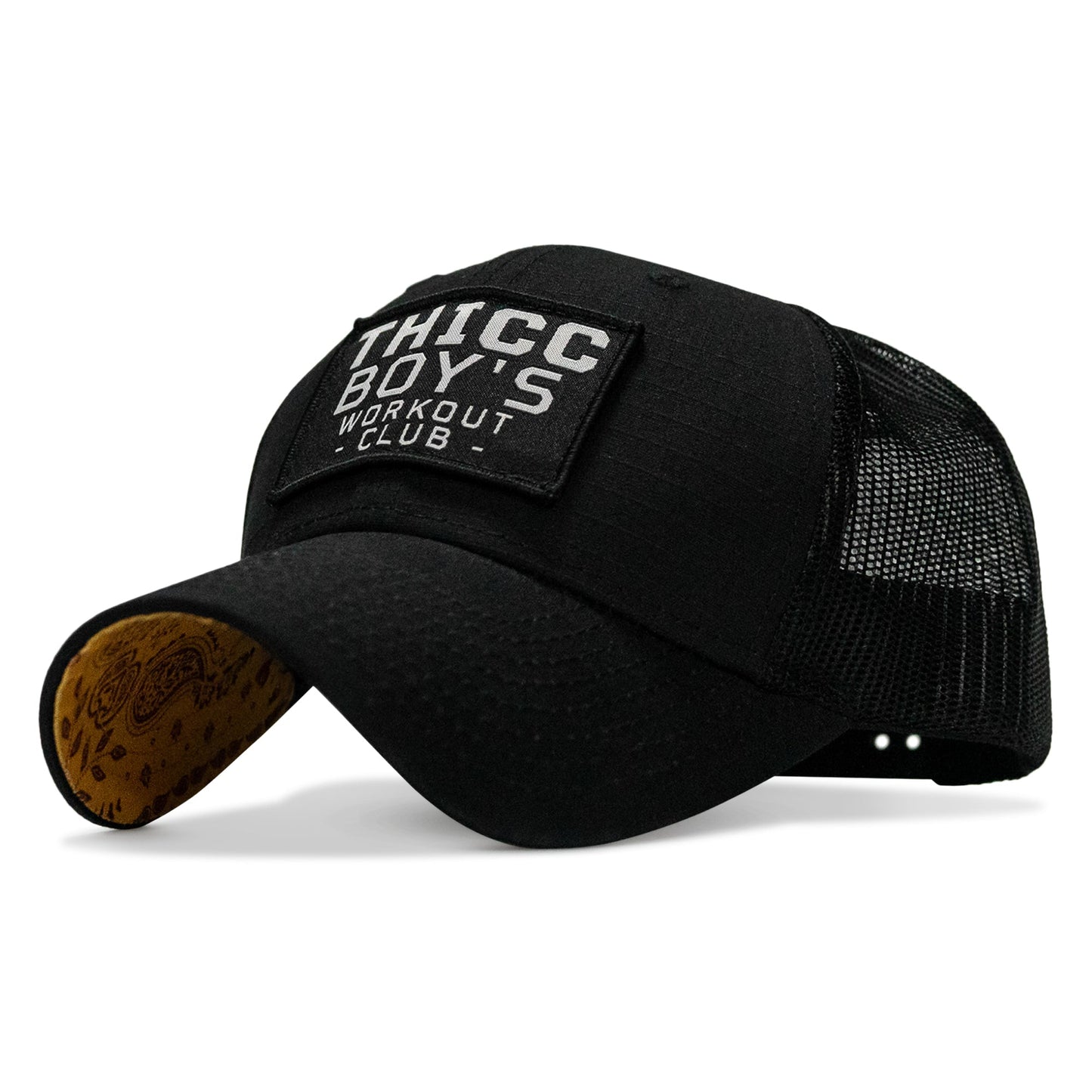 Thicc Boys Workout Club Patch Original Ripstop Snapback Hat