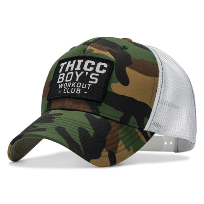 THICC BOYS WORKOUT CLUB PATCH SNAPBACK HAT