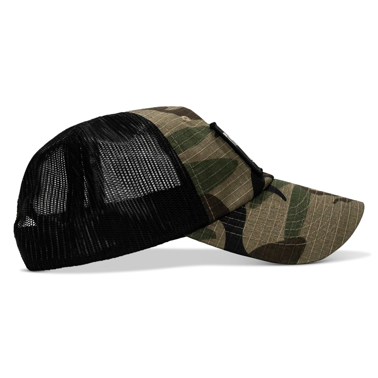 THICK AF Donut Edition Patch. Tactical Ripstop Mesh Snapback Hat