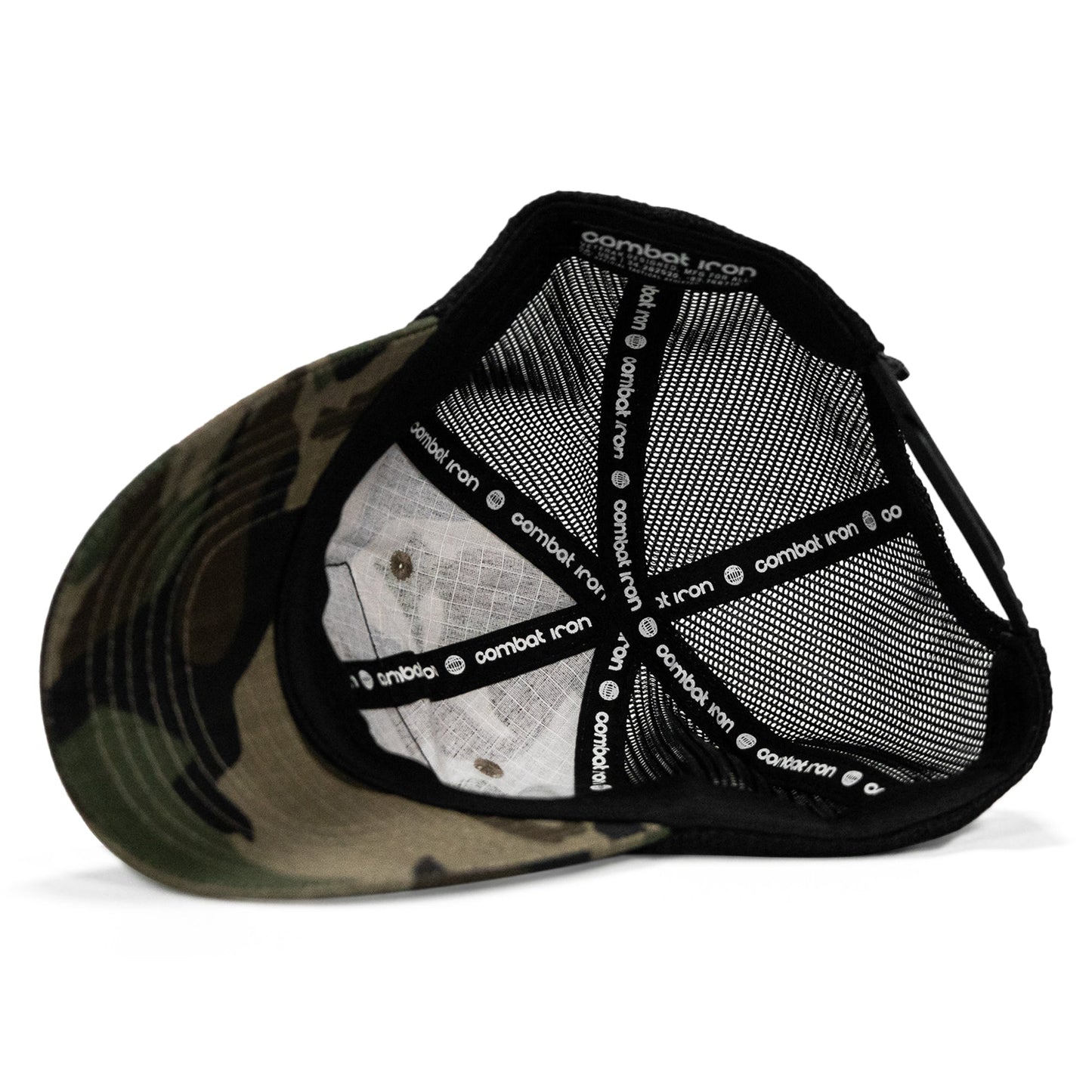 THICK AF Donut Edition Patch. Tactical Ripstop Mesh Snapback Hat