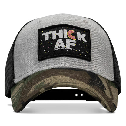 THICK AF Donut Edition Patch Original Ripstop Snapback Hat