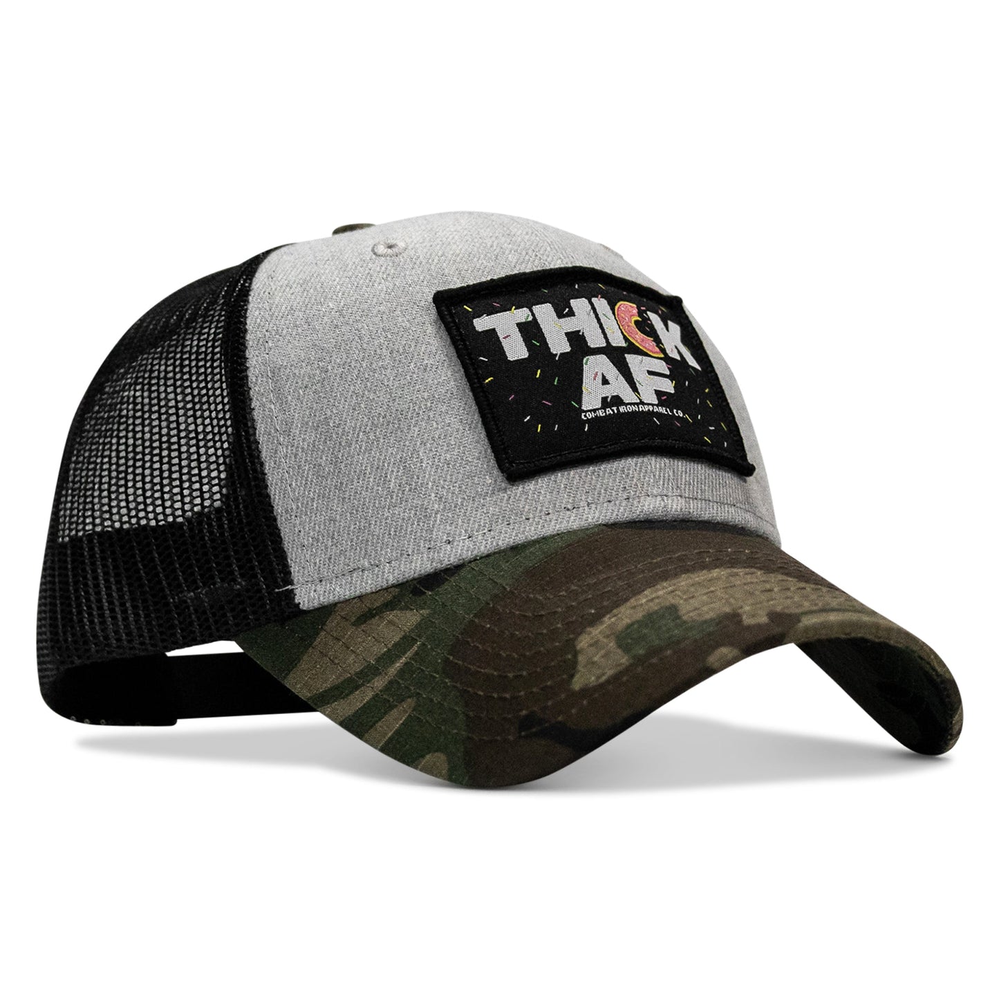 THICK AF Donut Edition Patch Original Ripstop Snapback Hat