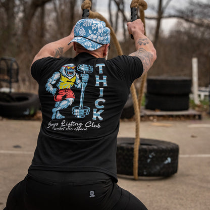 Thick Boys Lifting Club Yeti Men's T-Shirt