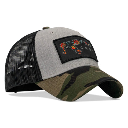 Tropical AK Patch Snapback Hat