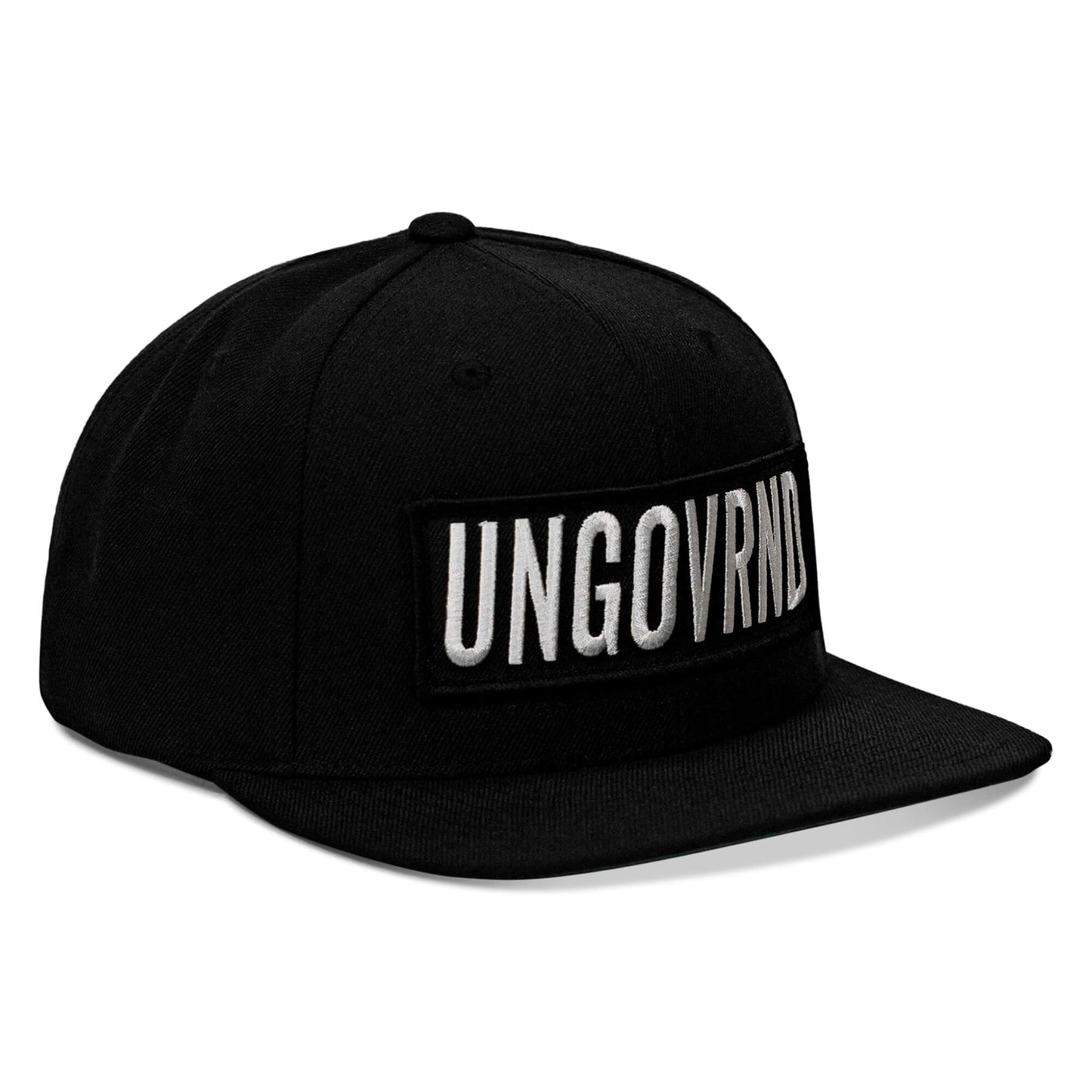 Ungovrnd Oversized Patch Flatbill SnapBack Hat