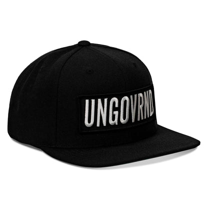 Ungovrnd Oversized Patch Flatbill SnapBack Hat