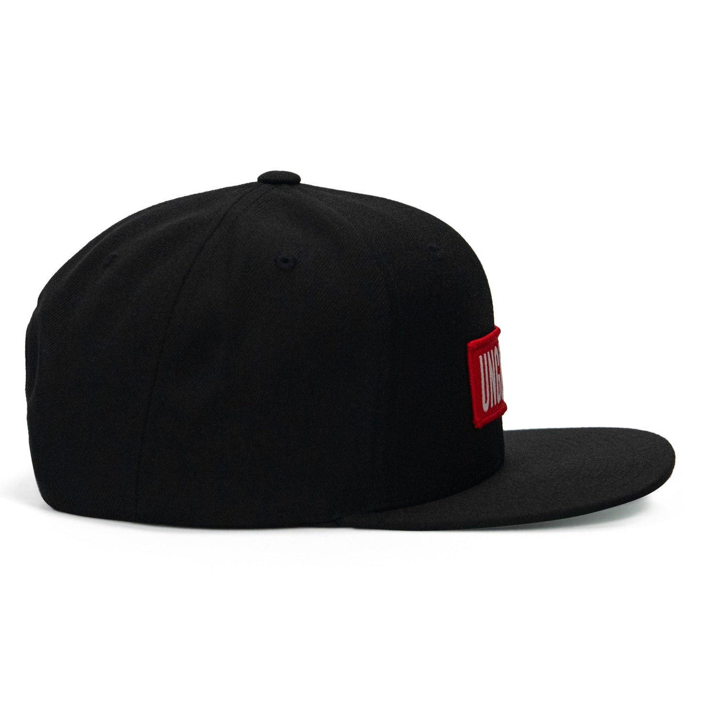 Ungovrnd Red Patch Flatbill SnapBack Hat