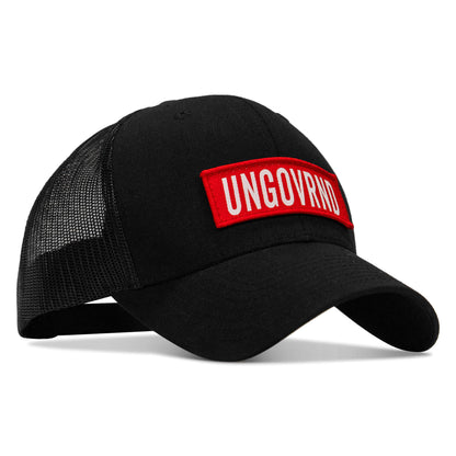 Ungovrnd Red Patch Snapback Hat