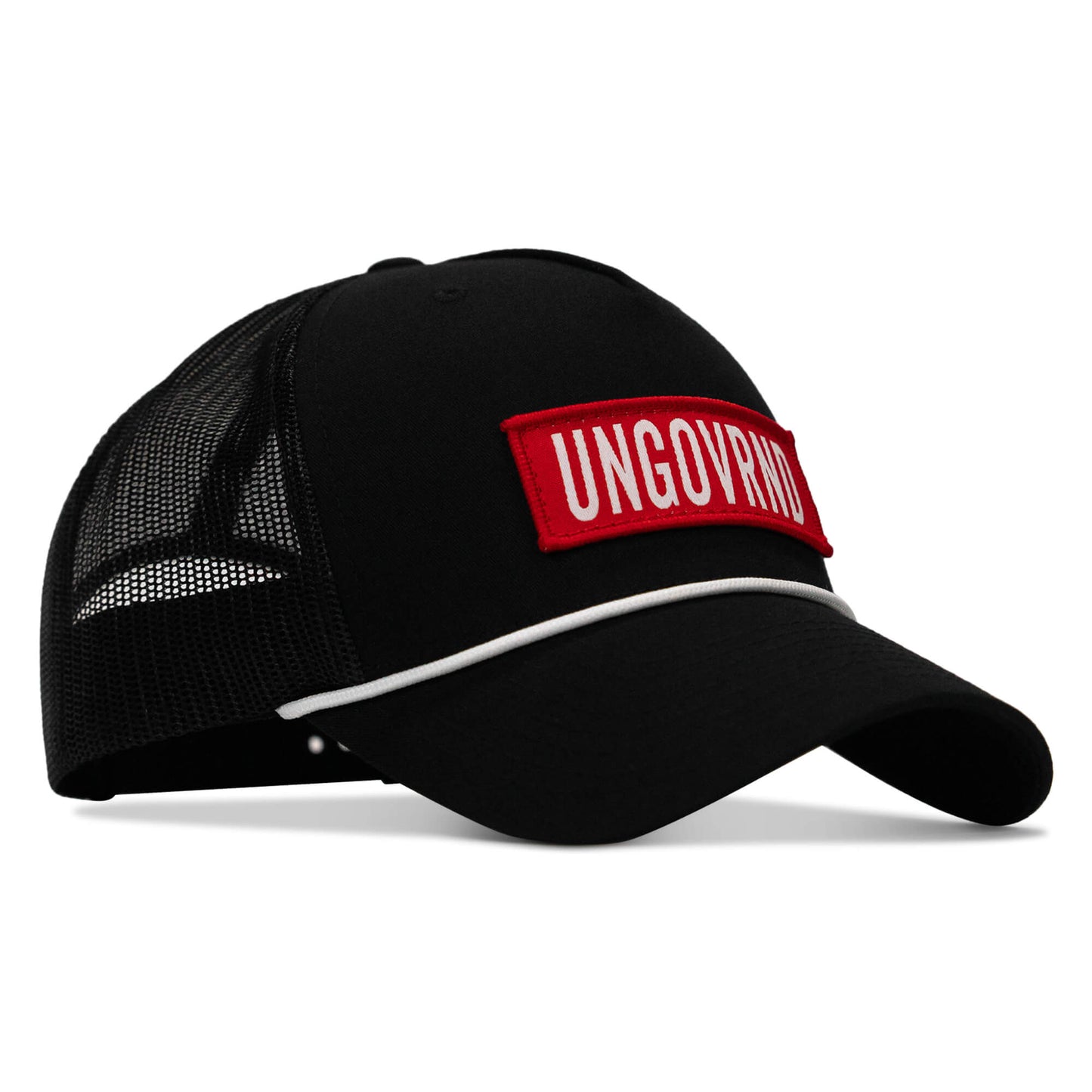 Ungovrnd Red Patch Rope Snapback Hat