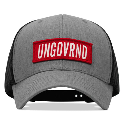 Ungovrnd Red Patch Snapback Hat