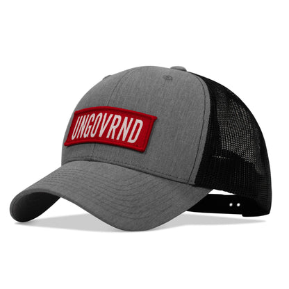 Ungovrnd Red Patch Snapback Hat
