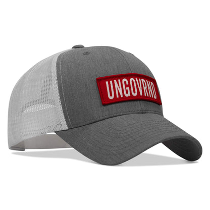 Ungovrnd Red Patch Snapback Hat