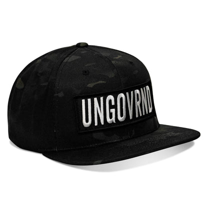Ungovrnd Oversized Patch Flatbill SnapBack Hat