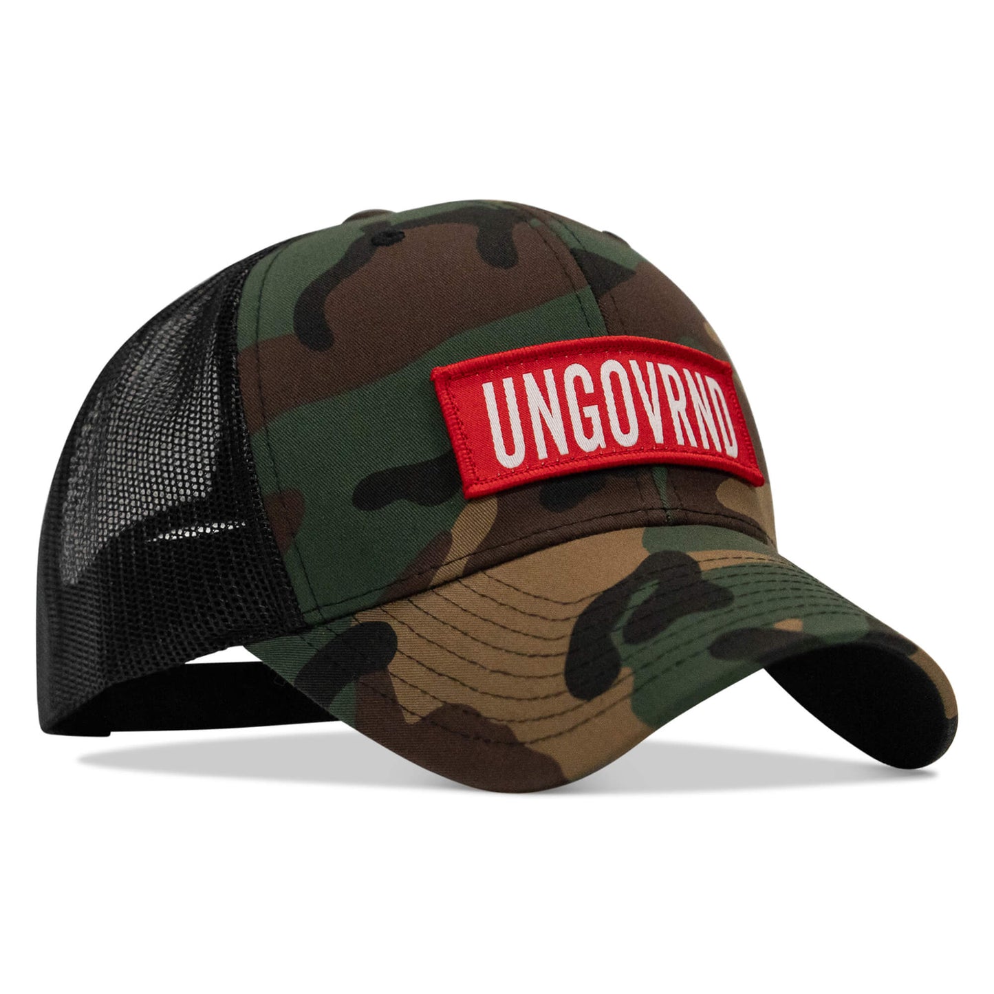 Ungovrnd Red Patch Snapback Hat