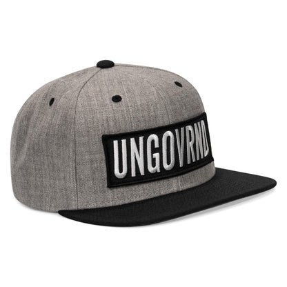 Ungovrnd Oversized Patch Flatbill SnapBack Hat