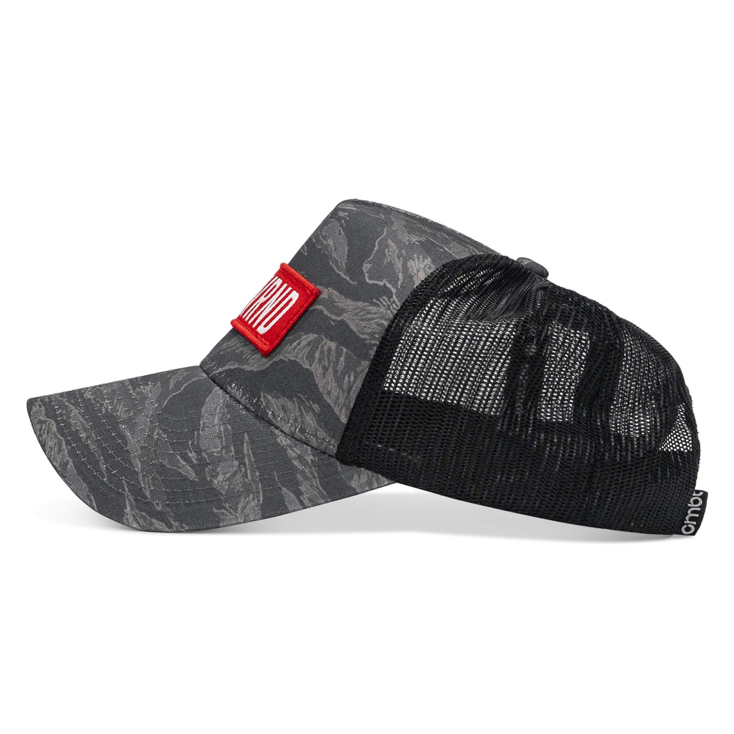 Ungovrnd Red Patch Five Panel Breacher Snapback Hat
