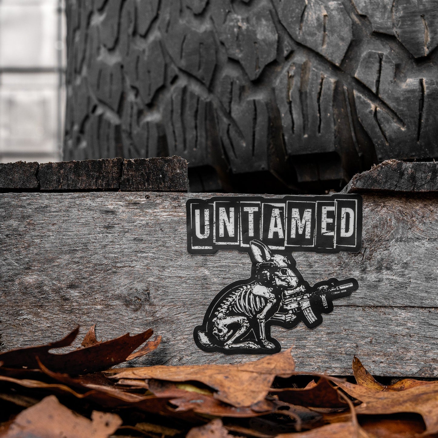 Untamed Skeleton Decal
