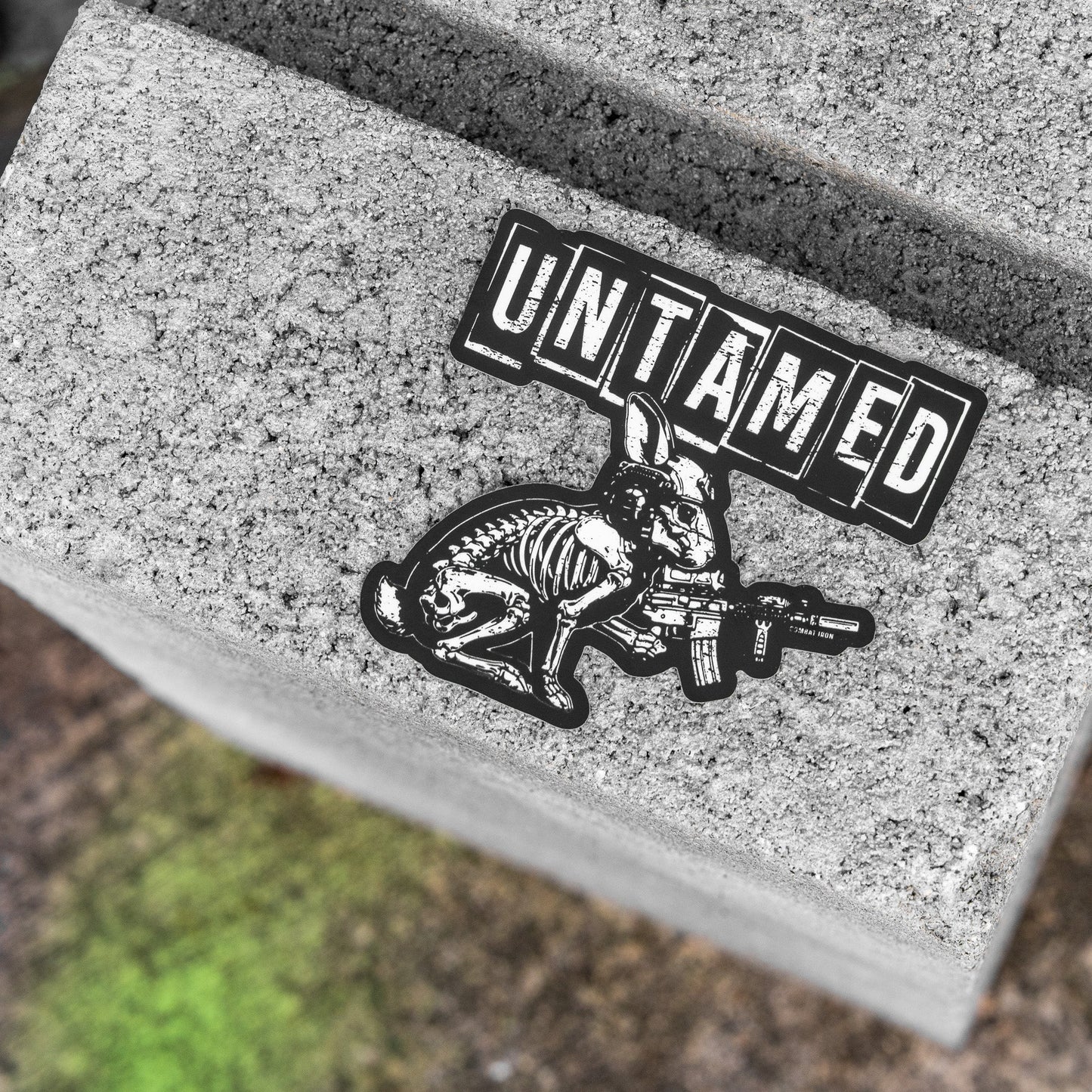 Untamed Skeleton Decal