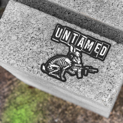 Untamed Skeleton Decal