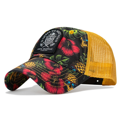 In The End, We Meet Again - Until Valhalla Patch Tactical Ripstop Mesh Snapback Hat