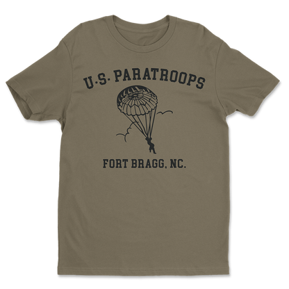 US Paratroops Bragg Classic Military Shirt