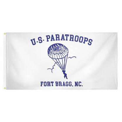 US Paratroops Bragg Classic Double-Sided Flag