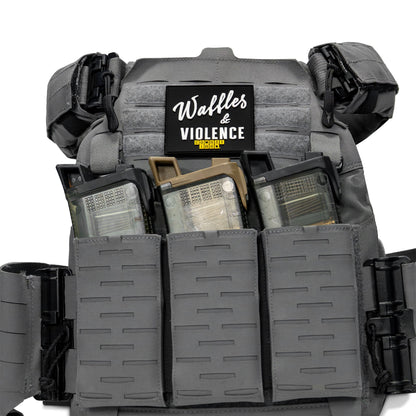 Waffles & Violence PVC Patch