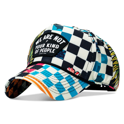 We Are Not Your Kind Of People Patch Weekender Snapback